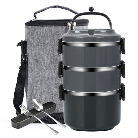 stainless steel stacking lunch box|stackable stainless steel lunch containers.